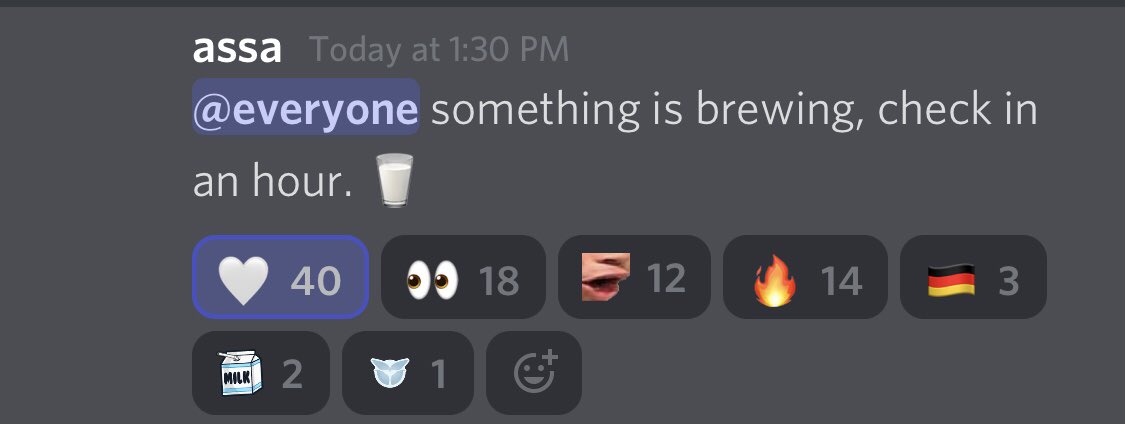 TakeshisReturn's tweet photo. Something is brewing! 👀🔥

MURI 🥛 https://t.co/Tao3GJKoVA