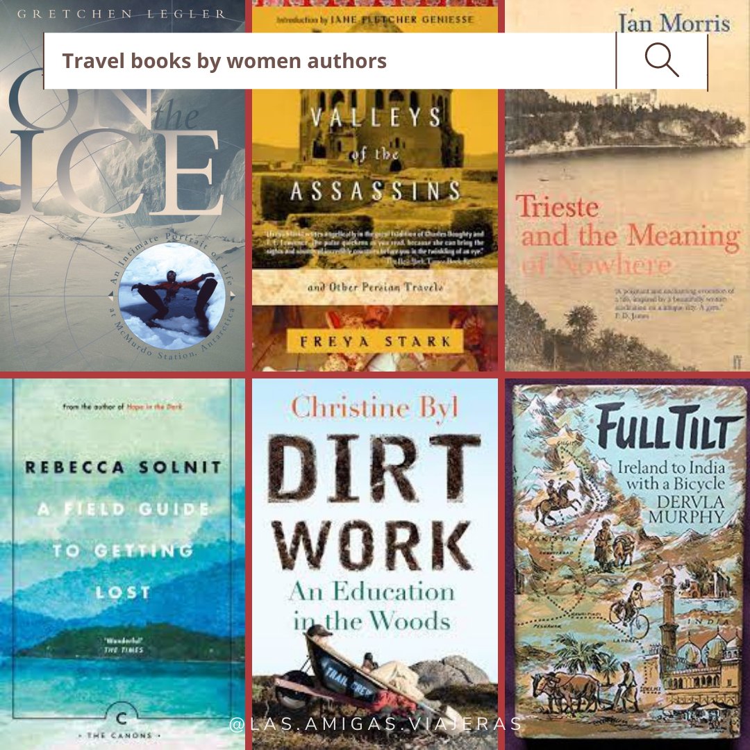 amigasviajeras's tweet photo. Happy World Book Day! We want to celebrate by providing you a list of books about travel, written by women, you probably have never heard of! https://t.co/zXli0wc6Zc