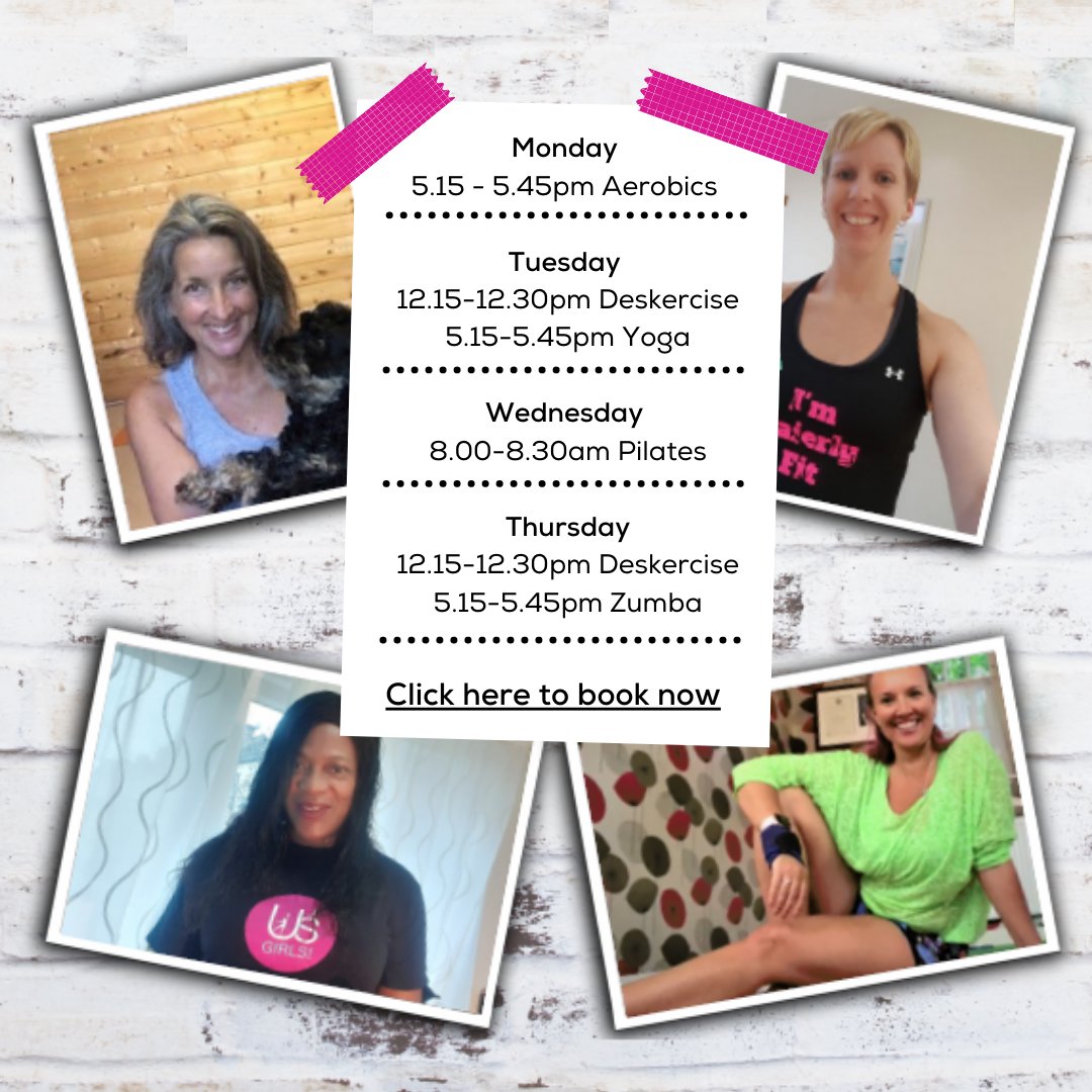 KeepingWellNEL's tweet photo. Step into #spring, change up your routine & have a screen break by taking part in our virtual #exerciseprogramme including #zumba, #aerobics, #yoga & more! Click here to register https://t.co/rpDz34WnUK
@psylligent
@BHRUT_NHS
@NHSBartsHealth
@NHS_ELFT
@NELFT
@NHSHomerton https://t.co/gxjHKUAR3L
