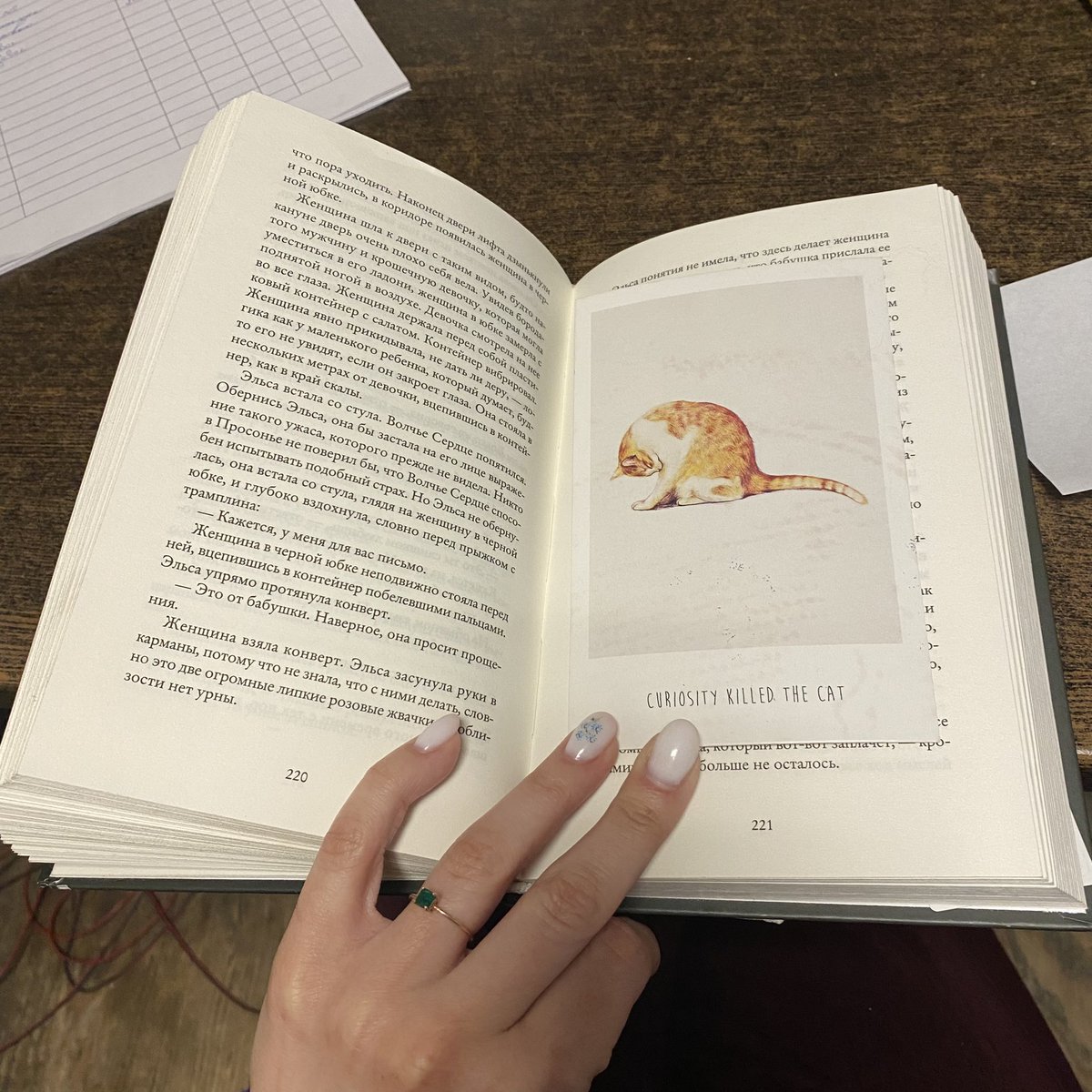 piebless's tweet photo. закладываю любимые книжки открытками от Хели @Myr4onag  и каждый раз радуюсь жизни https://t.co/3iy8O2i79L