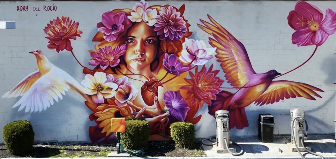Street Art for Mankind (@streetartmkind) on Twitter photo Final pics of one of our first new #NRNYMurals finished this week by artist <a href="/adrydelrocio/">adry del rocio</a>. It is a colorful ode to diversity, unity and the heart that links all New Rochellans.
Locations: 17 River Street, New Rochelle, United States. Final pics of one of our first new #NRNYMurals finished this week by artist <a href="/adrydelrocio/">adry del rocio</a>. It is a colorful ode to diversity, unity and the heart that links all New Rochellans.
Locations: 17 River Street, New Rochelle, United States.