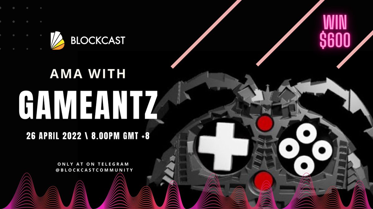 Blockcastcc's tweet photo. .@Blockcastcc will host AMA with #GameAntz on 26 Apr at 8 pm GMT+8. 

- Get ready your questions
- 10 Live/ 10 FB 
- $600 total to be won

- Pls show appreciation by FOLLOWING our supporters:
@GameAntz
@jennyzheng719
@anndylian

Join us at https://t.co/SdXg2TJW3y https://t.co/s2xRtRF0VN