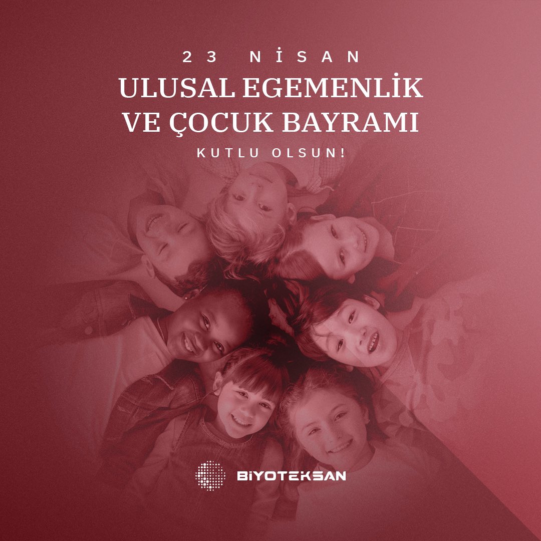 biyoteksan's tweet photo. 23 Nisan Ulusal Egemenlik Ve Çocuk Bayramı Kutlu Olsun. 

#23Nisan https://t.co/sb2NeBgG6q