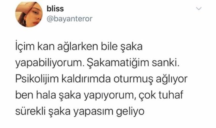 bir twitt olsam net bu olurdum