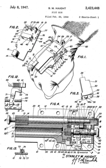 MinnesotaSpy's tweet photo. (2/3) The patent application for the Sedgley single shot glove pistol was submitted after #WW2 in 1947. #OSS #Ordnance https://t.co/HXL5DaFP1q
