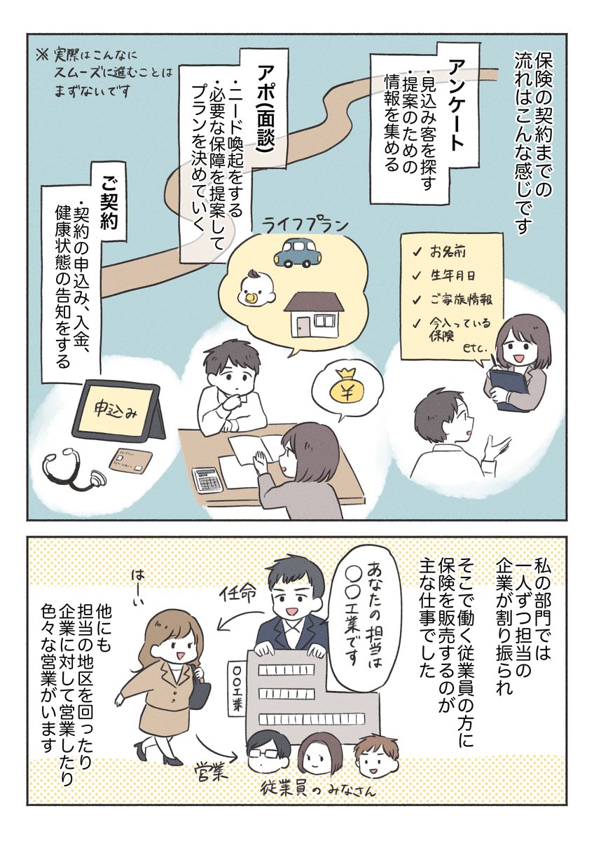 人見知りが生命保険の営業に就職したときの話(1/5)
#コミックエッセイ #漫画が読めるハッシュタグ 