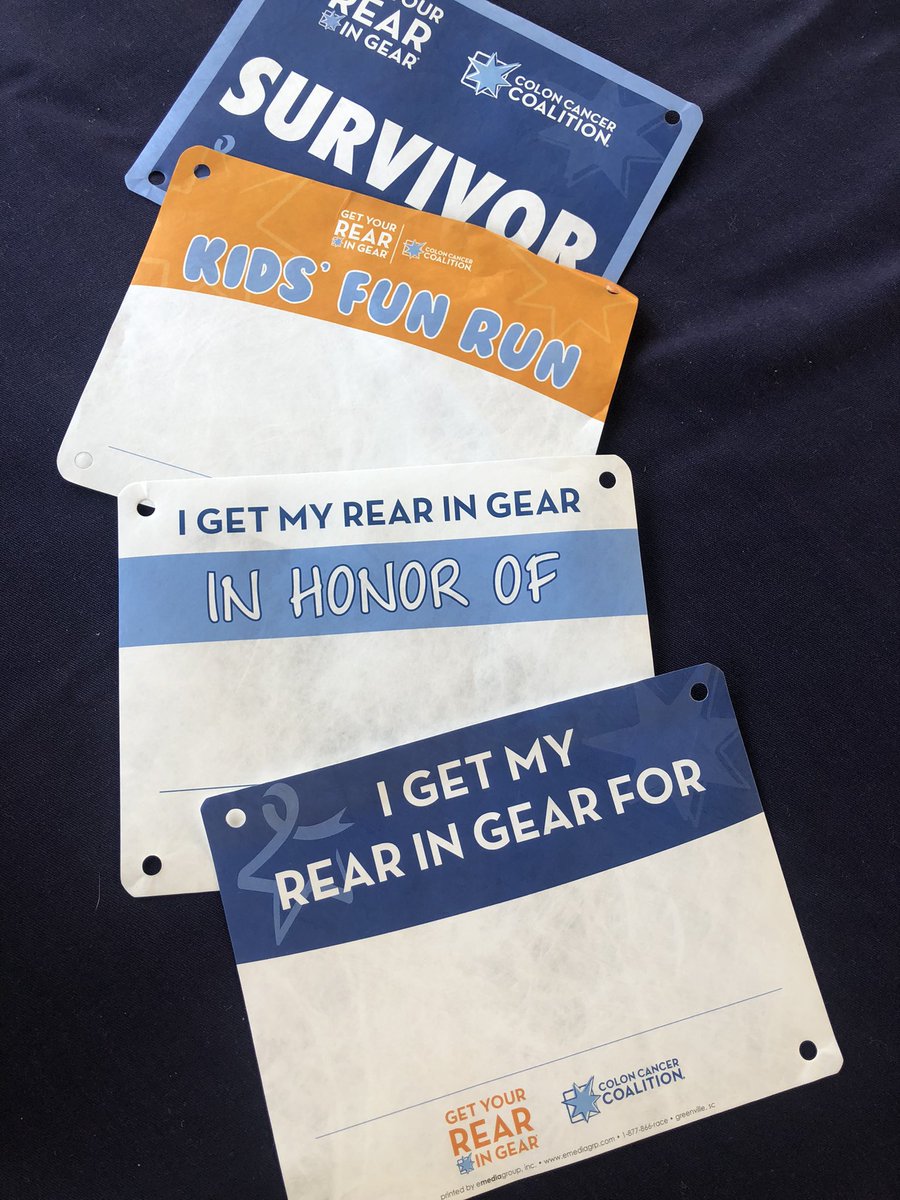 Getting ready for tomorrow for main event! Packet pickup continues today & you can register to fight #coloncancer! 11AM - 2PM @RRSports, 921 Haddonfield Rd, Cherry Hill, NJ 08002 (Wegmans Shopping Center) @ColonCancerCoal @TJUHospital @KimmelCancerCtr @PennCancer @FoxChaseCancer