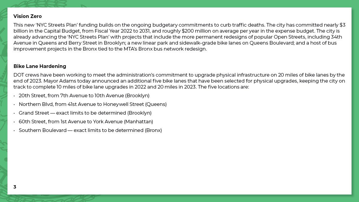 .<a href="/NYCMayor/">Mayor Zohran Kwame Mamdani</a> announces an historic investment of more than $900 million in traffic safety to turn the tide on the traffic violence crisis. #EarthDay 

Learn more: www1.nyc.gov/office-of-the-…