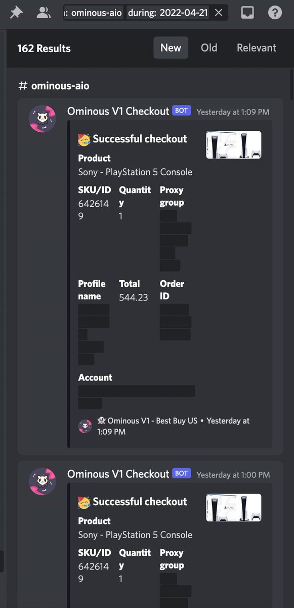 Patriots (@patriots3450) on Twitter photo 160+ checkouts 🚀
👑 <a href="/OminousAIO/">Ominous</a> @OminousAnik
🌐 <a href="/LiveProxies/">Live Proxies</a> @NotifyProxies <a href="/Diamond_proxies/">Diamond Proxy 💎</a>
🧑🍳 <a href="/ShaSoIutions/">ShaSolutions</a> <a href="/GFNF__/">GFNF</a> <a href="/WeAreMalice/">Malice</a>
ACO: <a href="/BanginServices/">Bangin’ Services</a> 160+ checkouts 🚀
👑 <a href="/OminousAIO/">Ominous</a> @OminousAnik
🌐 <a href="/LiveProxies/">Live Proxies</a> @NotifyProxies <a href="/Diamond_proxies/">Diamond Proxy 💎</a>
🧑🍳 <a href="/ShaSoIutions/">ShaSolutions</a> <a href="/GFNF__/">GFNF</a> <a href="/WeAreMalice/">Malice</a>
ACO: <a href="/BanginServices/">Bangin’ Services</a>