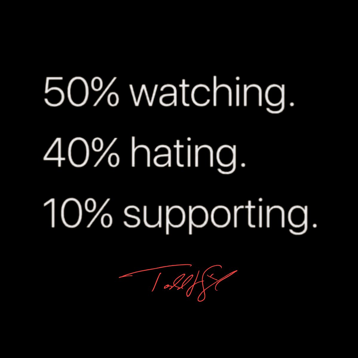 ToddSpeciale's tweet photo. Which category are you?
I’m always 100% of the 10% 💪🏼😎🙌🏼
Some of you might not admit it, but you know who you.
P.S. People can change. Make it you. 💯
#MSGA #TSPESH https://t.co/pVyymPiJVg