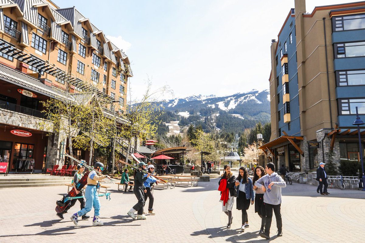 Westin_Whistler's tweet photo. Making spring memories, one stroll at a time. https://t.co/22dD19JjQs