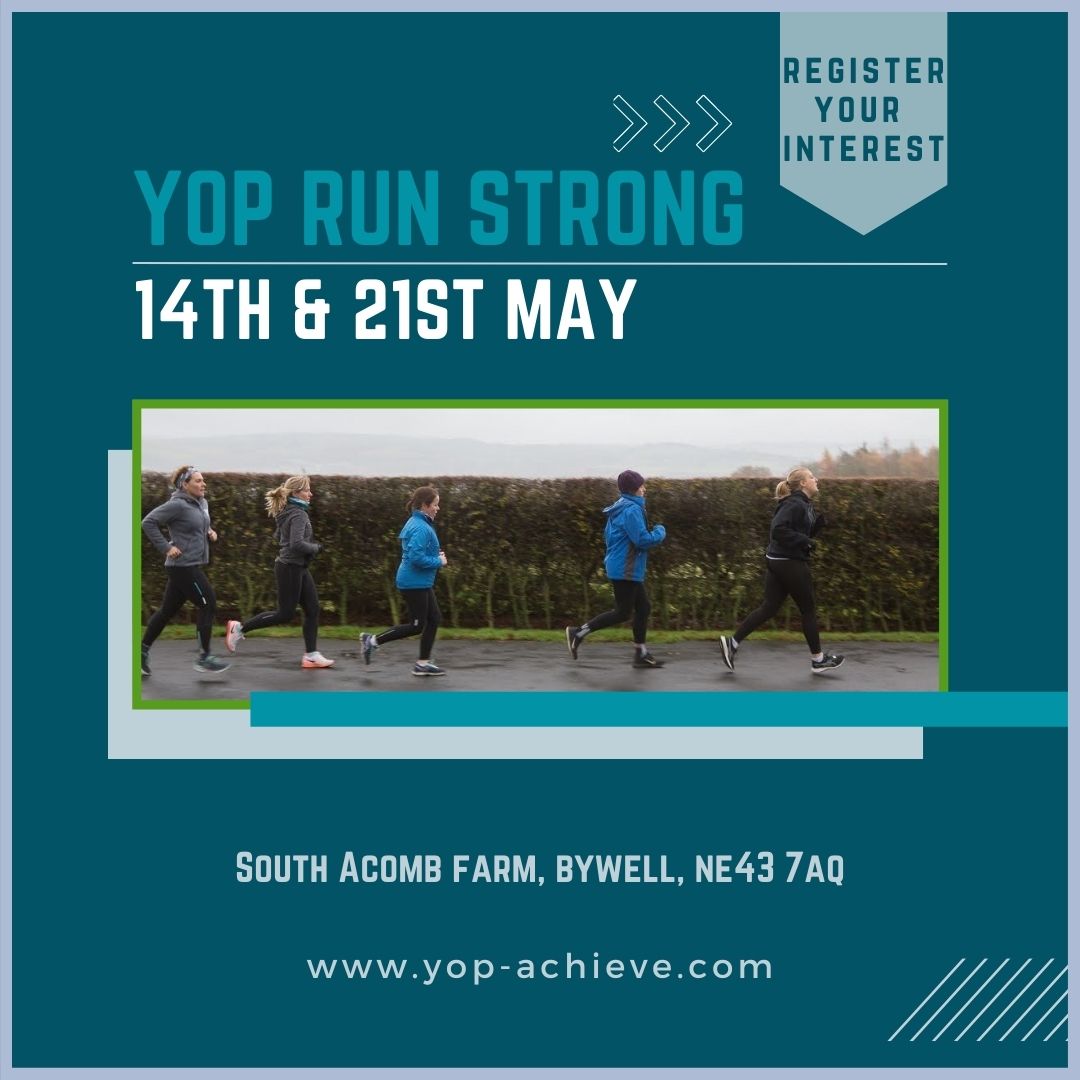YOP_Achieve's tweet photo. YOP Run Strong course 14th &amp; 21st May

More details to follow, register your interest at
info@youroptimalperformance.com
Visit https://t.co/vKIAJ0xxJN for more information https://t.co/ZuaW4B7Fyu