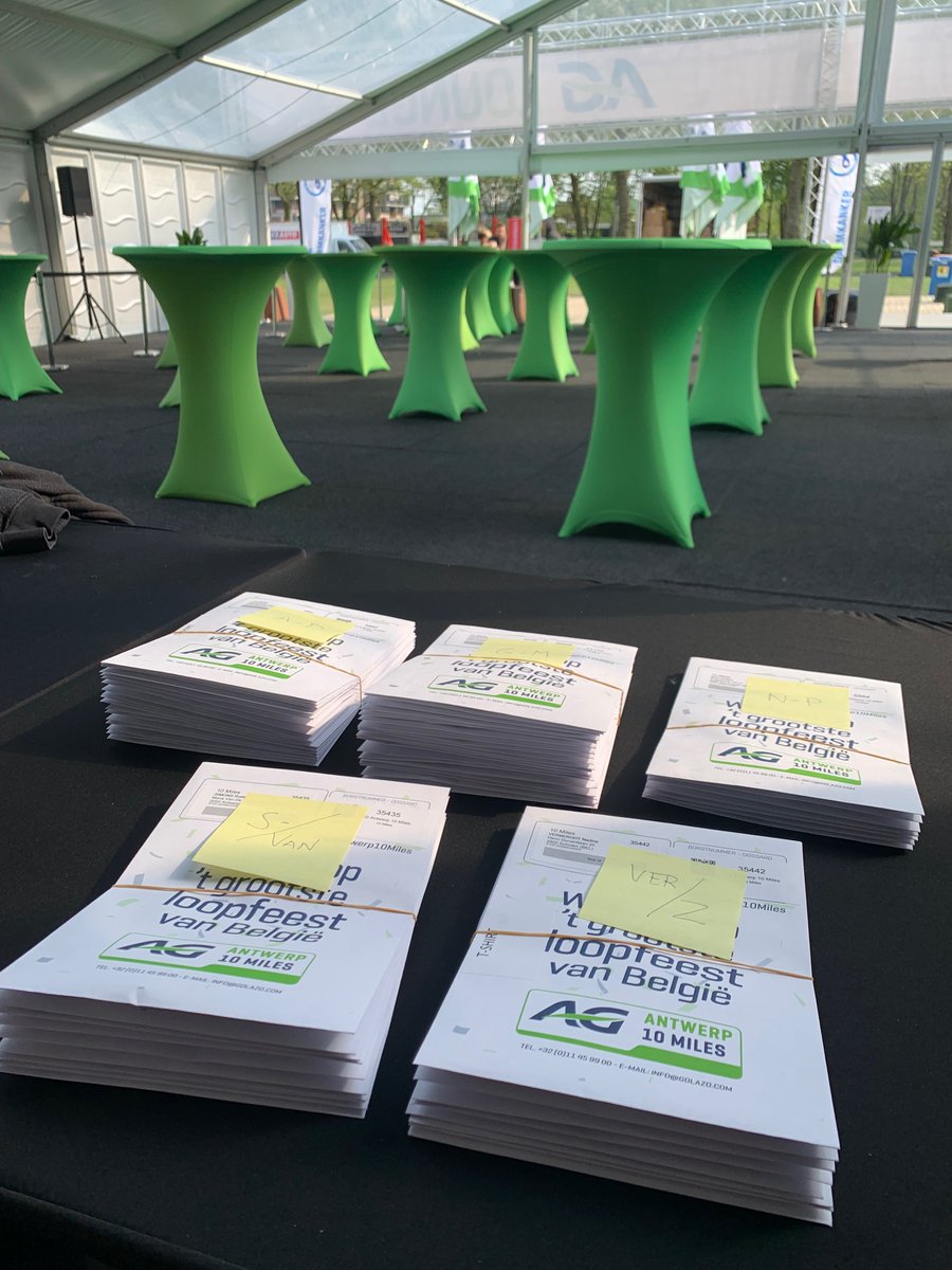 Voilà, helemaal klaar voor <a href="/Antwerp10Miles/">Baloise Antwerp 10 Miles</a> ✔️🏃🏻‍♂️

Morgen verwelkom ik samen met <a href="/IOpgenhaffen/">Ishia Opgenhaffen</a> 64 lopers van ons <a href="/StopDarmkanker/">Stop Darmkanker</a> team in <a href="/AGInsurancePR/">AG</a> lounge 😉

Ze ‘fundraisden’ ook al méér dan 4000€ via ons @joinkentaa platform! #samensterk Txs 💙👏

➡️ acties.stopdarmkanker.be/campagne/antwe…