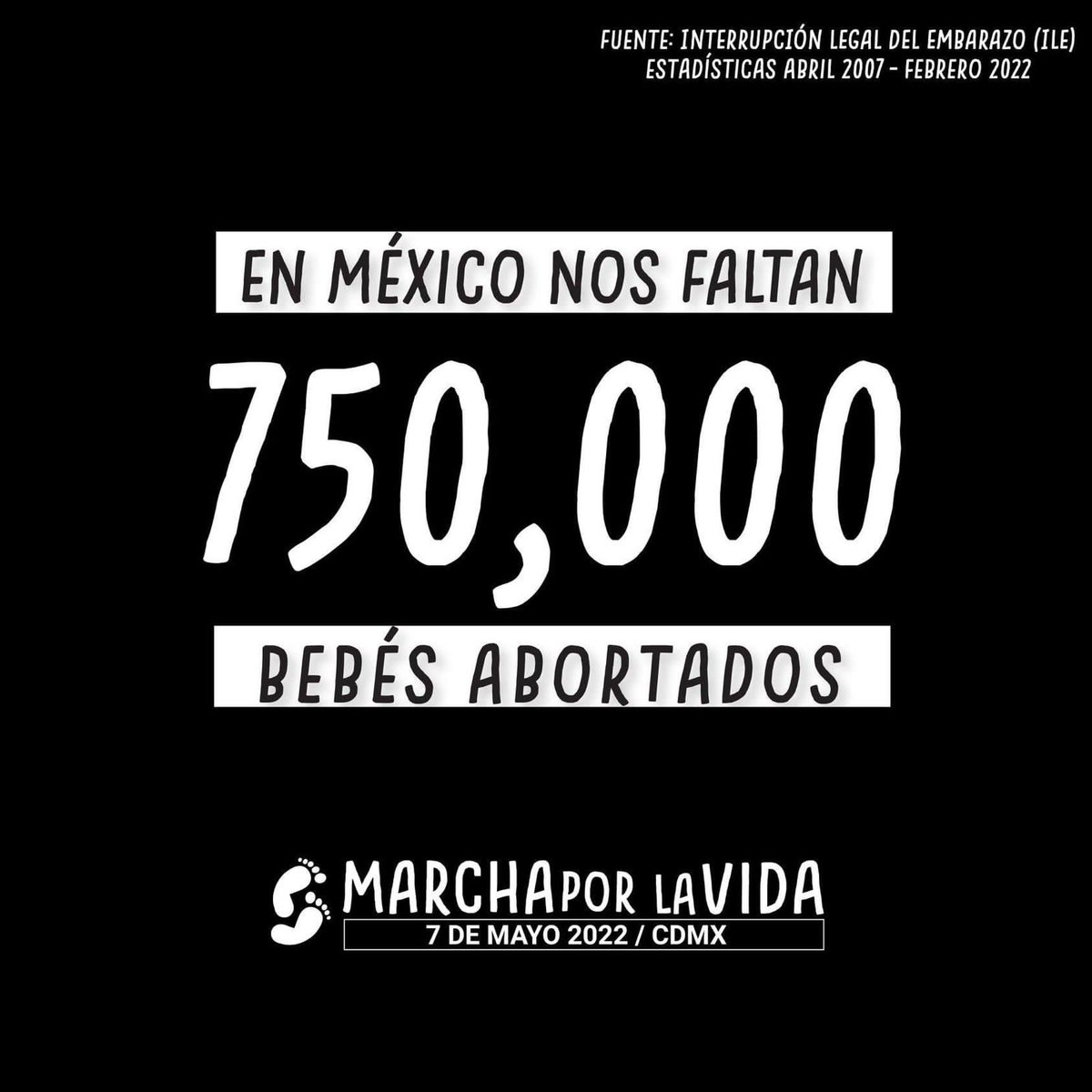 jovenprovida_mx's tweet photo. Estamos de luto por todos los que faltan. 
@pasosxlavida
#MarchaProVida #PasosXLaVida #ProVida https://t.co/is7UnLsY3P
