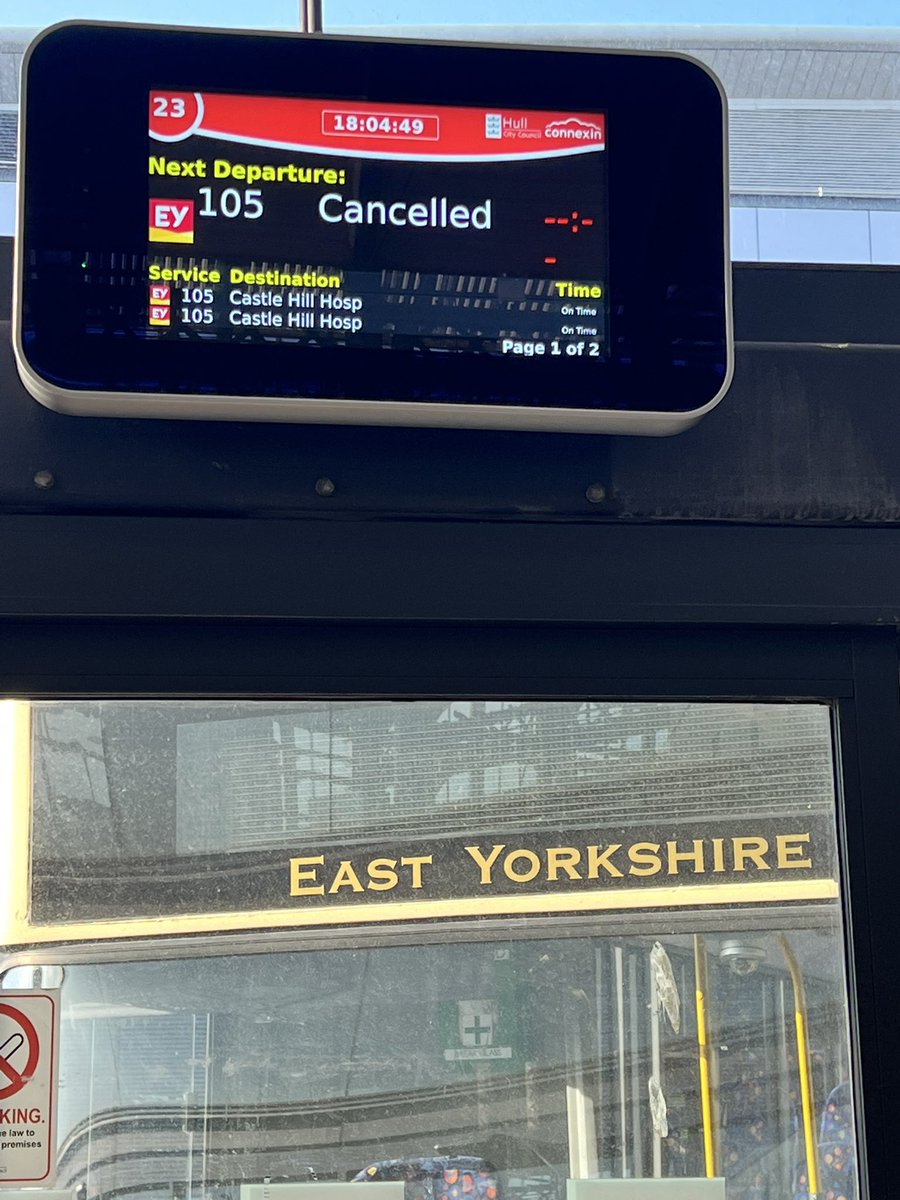 HullsGinLady's tweet photo. Unbelievable. Well done, @EYBuses - 6/6 https://t.co/OlMdeJEsrT