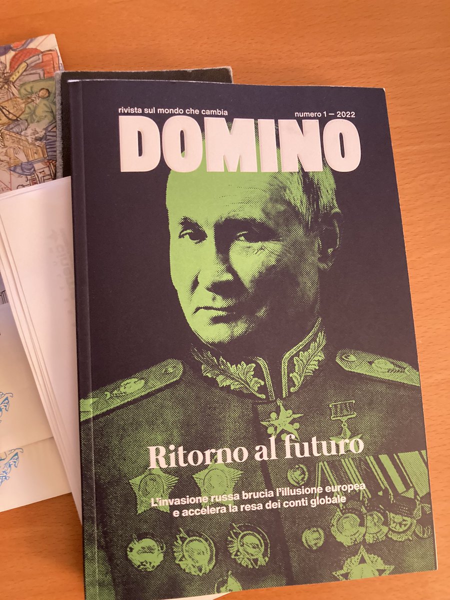 Comprato oggi in edicola! Grazie 🙏 <a href="/dlfabbri/">Dario Fabbri</a> #dominorivista <a href="/maratonetiLa7/">MaratonetiMentana</a>