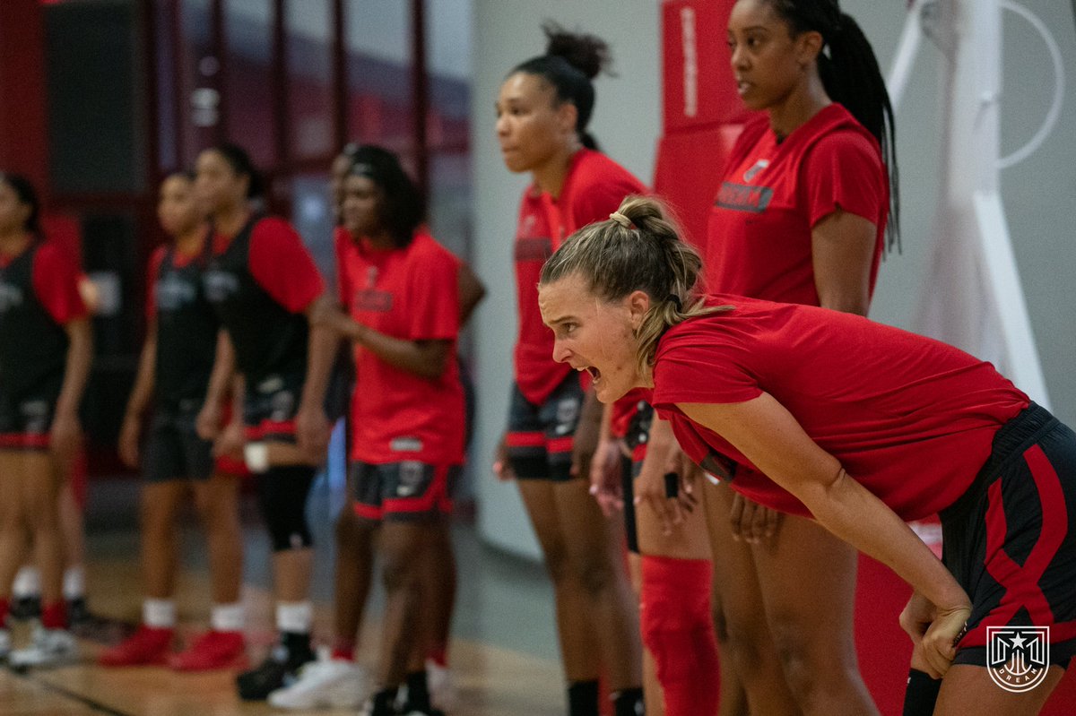 AtlantaDream's tweet photo. Weekend warriors 😤

#DoItForTheDream https://t.co/UJMrZuCnCP