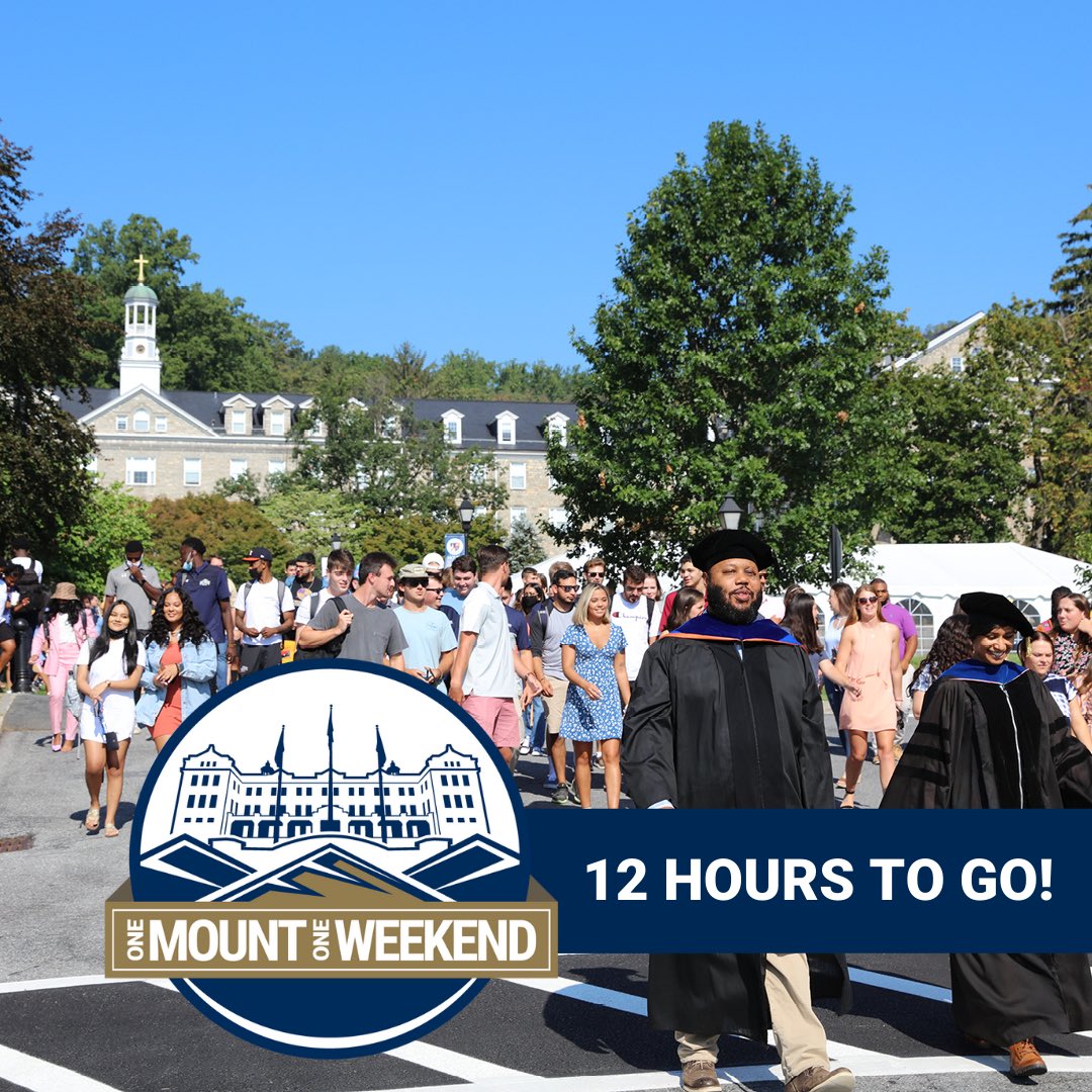 MSMUAlumni's tweet photo. There’s less than 12 hours left to make your gift during #OneMountOneWeekend! If you’re on campus, there are plenty of opportunities to make your gift, and if you give a gift of $150 or more you can receive your Mount socks today! Give your gift at https://t.co/f8xJx7WdHX! https://t.co/AQMUvBaOMY