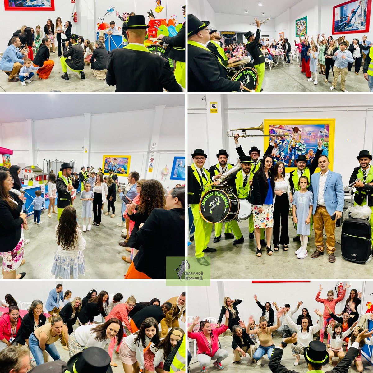 Hoy has recibido con alegría el sacramento de la comunión África, compartiéndolo con toda tu familia y amig@s. Y además celebrando el cumpleaños de su hermana Julia. ¡Felicidades!

#CharangaDisonancia2022
#20añosdandolanota 
#Arribalosverdes