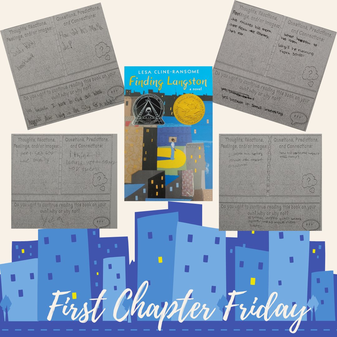 ctriggioNPSD's tweet photo. Love Finding Langston by @lclineransome. Read for First Chapter Friday this week. Ss asked, "Is this about Langston Hughes?" After reading the first chapter, Ss wanted to know more about Langston and his family. They were hooked. #ELARECESS #igKnight @megburkeNPSD @LydiaWarbrick1 https://t.co/PveyFxNEFj