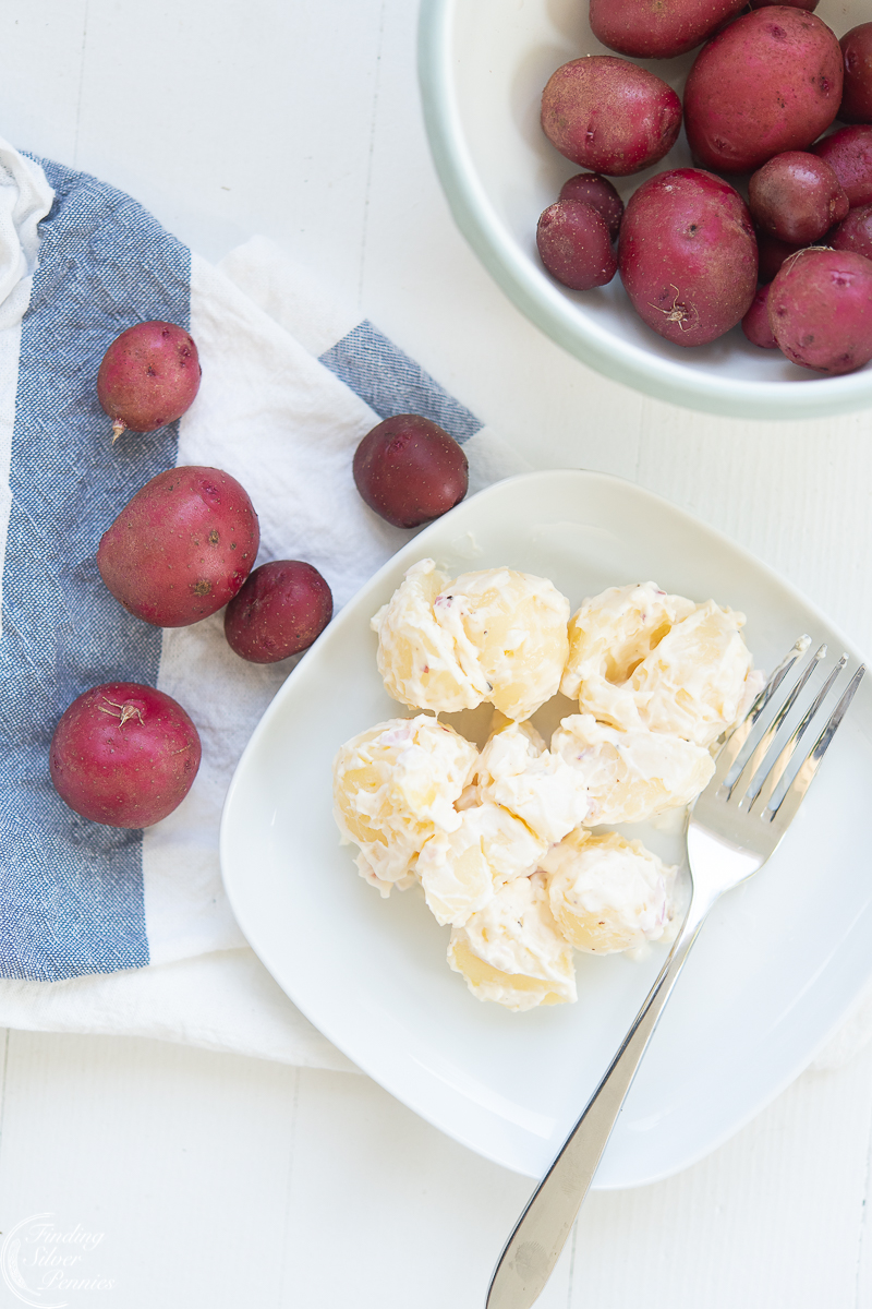 I'm making a big batch of this delicious potato salad today: findingsilverpennies.com/salad-days-hom…
#salad #potatoes #recipe #picnic #cookout