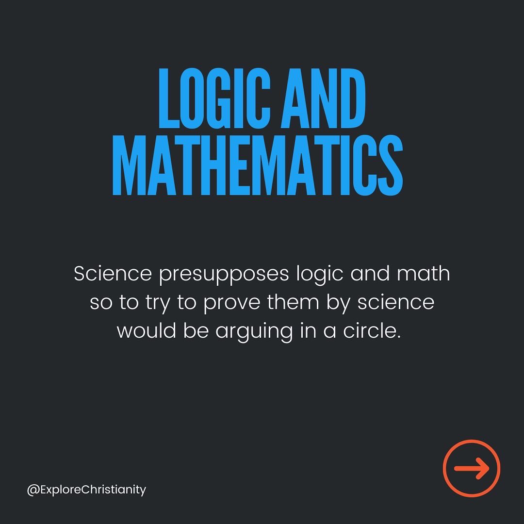 ChurchFACTS's tweet photo. We believe in science but we also acknowledge the limitations of science. In fact we all hold beliefs that can’t be scientifically proven but are rational to believe. (This list is adapted from William Lane Craig) #faithandscience #reasonablefaith #explorechristianity https://t.co/I8Hldh1iMS
