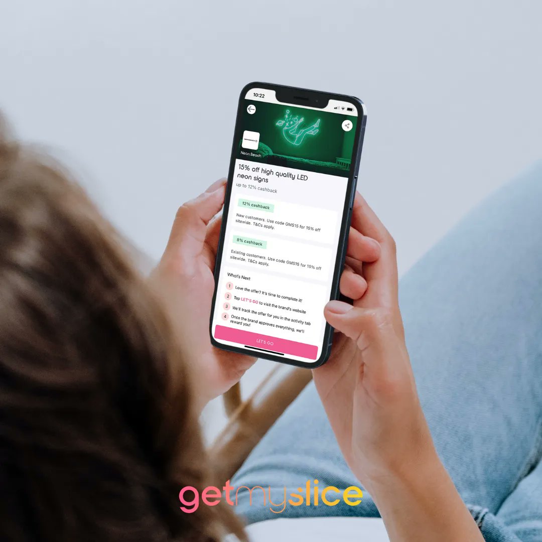 getmysliceapp's tweet photo. Get 15% off LED neon signs + up to 12% back⚡ Transform your home, venue or business with @neonbeachtweets!
To shop this offer, download the @getmysliceapp app here: https://t.co/XczKxLxMvk
#neonbeach #ledlights #neonsigns #getmyslice #getmysliceapp T&Cs apply. https://t.co/NBksmcSJhg