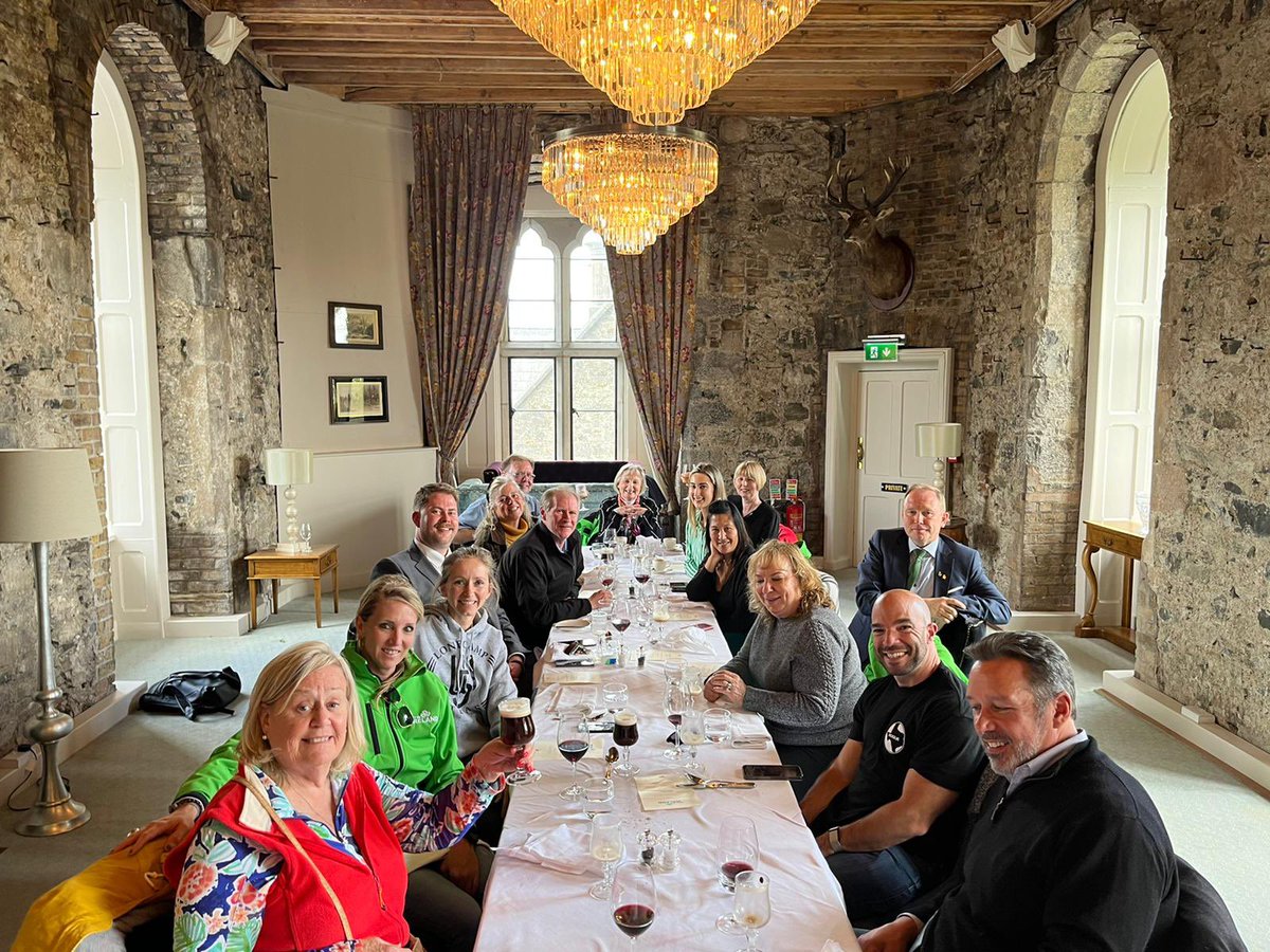 Absolutely delighted to welcome <a href="/MeetInIreland/">Meet in Ireland</a> FAM trip today to <a href="/kilkeacastle/">Kilkea Castle</a> Wonderful to be back doing what we do best. Huge thanks to <a href="/shaunafitz1995/">Shauna Fitzgerald</a> and Una from <a href="/ATouchOfIreland/">A Touch of Ireland Ltd - DMC</a> for their help pulling everything together <a href="/intokildare/">Into Kildare</a>  <a href="/preferredhotels/">Preferred Hotels</a> <a href="/Failte_Ireland/">Fáilte Ireland</a>