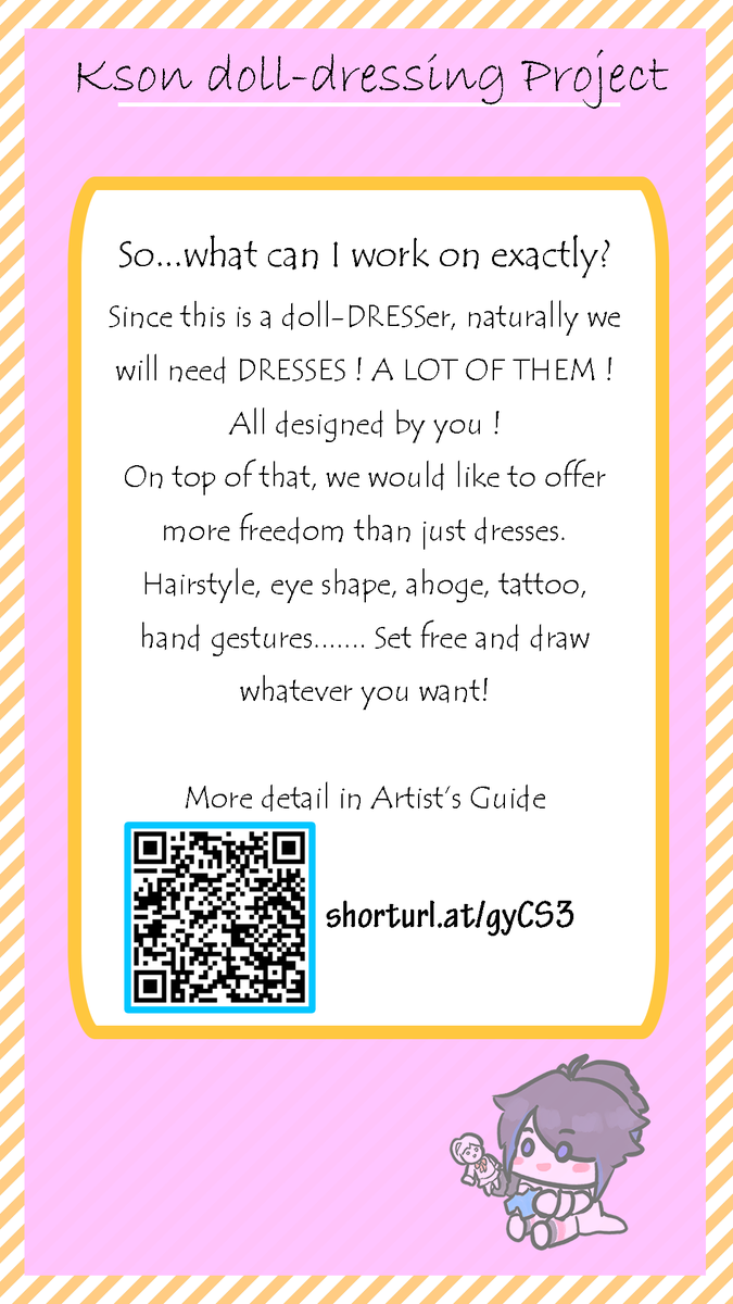 v_elisaya's tweet photo. 🍕👏KSON'S B-DAY PROJECT!!!!!!👏🍕
【Kson Doll-maker project】
In celebration of Kson's birthday in June, we are currently working on a doll-maker game and WE NEED YOUR PARTICIPATION !

Whether you consider yourself artistic, hop on and draw Kson an accessory or better, anything! https://t.co/AedidpGvkw