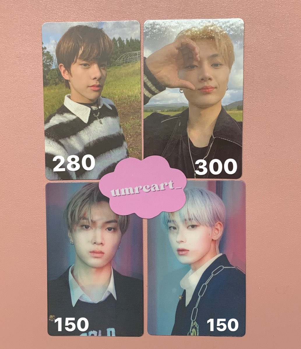 umrcart_'s tweet photo. ๊ฐ #umarusellsz ๊ฑ
wts lfb enhypen ph
jay half heart, jake b:do dawn pc & sunoo, jay b:c hype lenti
๐ mint condi
๐ on hand
๐ tingi
reply mine / dm me to claim !!
KINDLY HELP RT ๐ซถ๐ป https://t.co/jRD5NhdM2M