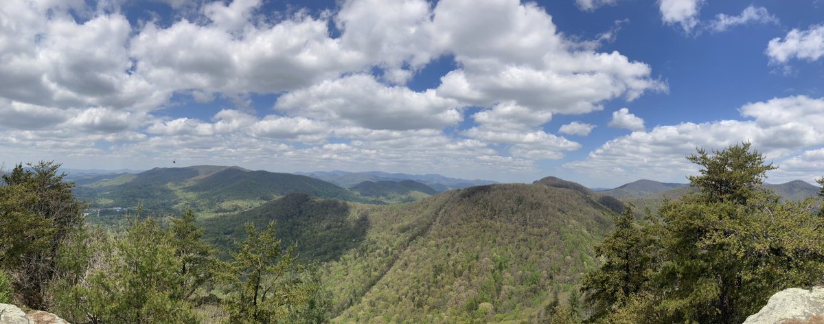 AShmakovMath's tweet image. Made it to the top! UGA math department hike up Pinnacle Knob.