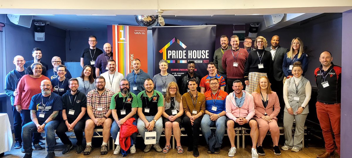 What a fantastic day at @PrideHouseBham’s Sporting Pride Conference, now looking forward to @SportsMediaLGBT Forum 🙌🏼