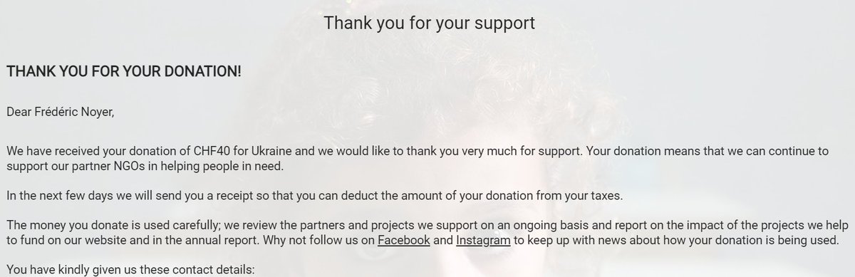 The Dodo Pool (@thedodopool) on Twitter photo Hello 👋,
10% of the epoch's rewards (331) has been paid to <a href="/swisssolidarity/">Swiss Solidarity</a> and goes to support Ukraine 🇺🇦 campaign.
The proof of donation will be soon uploaded on our website.
Stake with us, together we can make a difference!
Make #love not #war
#Peace #CardanoCommunity Hello 👋,
10% of the epoch's rewards (331) has been paid to <a href="/swisssolidarity/">Swiss Solidarity</a> and goes to support Ukraine 🇺🇦 campaign.
The proof of donation will be soon uploaded on our website.
Stake with us, together we can make a difference!
Make #love not #war
#Peace #CardanoCommunity