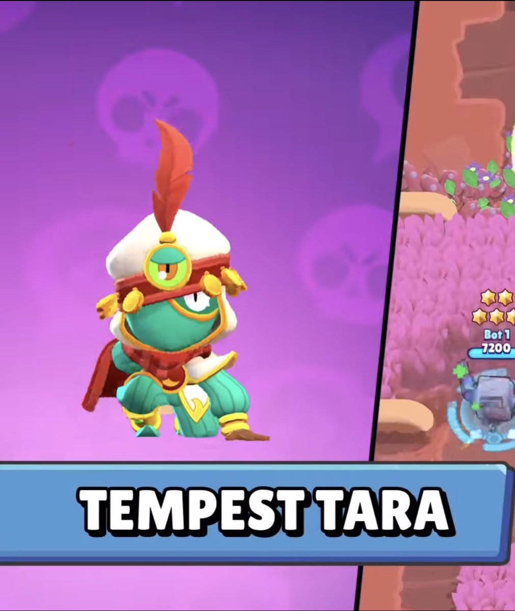 Tempest Tara Giveaway🔥

6 Winners will receive a Tempest Tara skin via Brawl stars ingame

To enter:
-Follow <a href="/Trav_Talks/">TravTalks</a> &amp; <a href="/DrageBS/">NAVI Drage</a>
 
-Like &amp; Retweet❤️🔁
-Tag 2 Friends
-Drop your Player Tag 

Winners will be announced in 4 days! Good Luck!