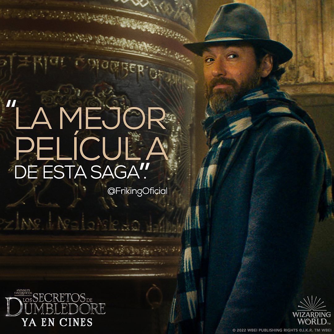 Sumérgete en una aventura mágica. Animales Fantásticos: #LosSecretosDeDumbledore, ya en cines.