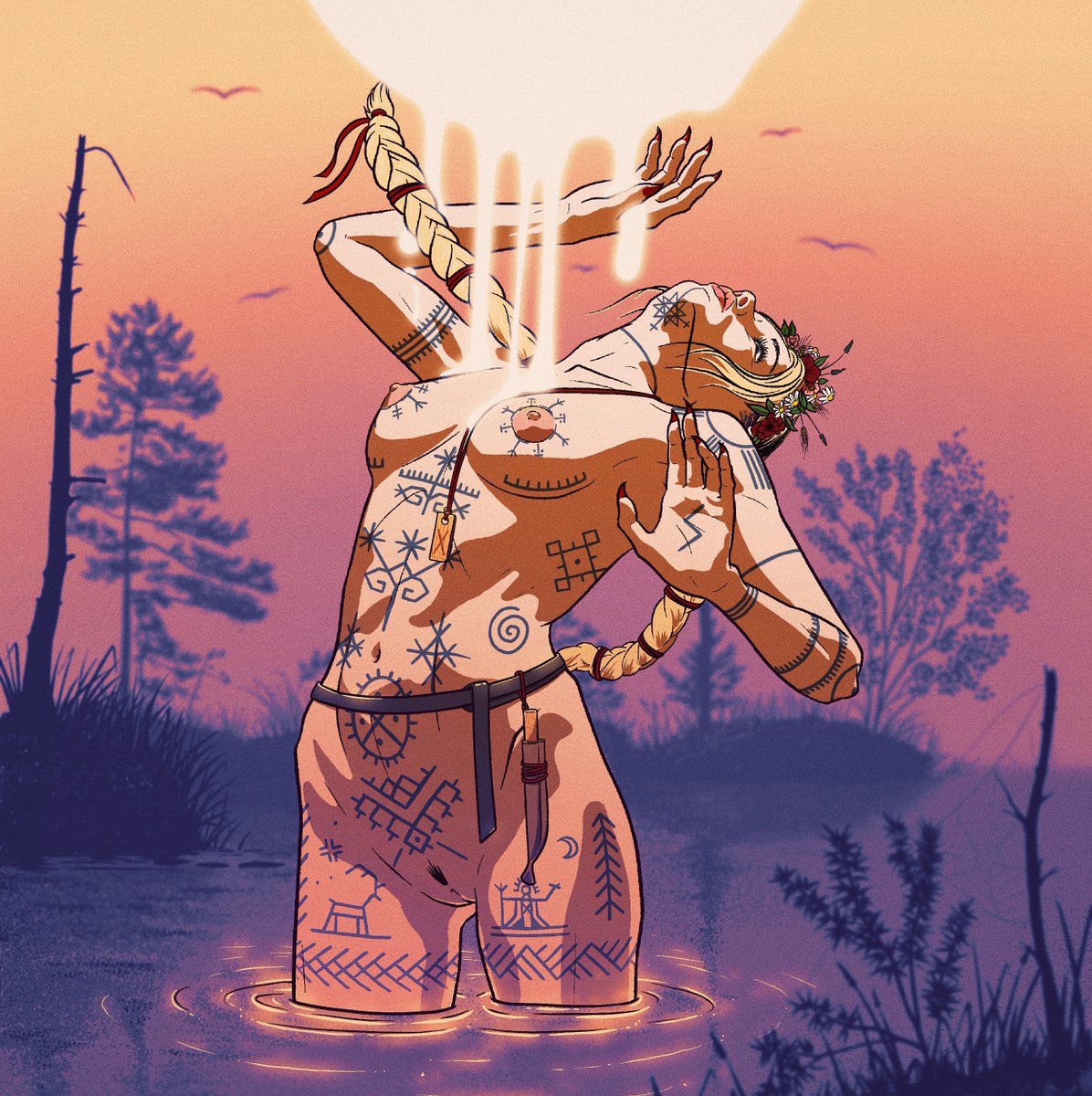 🔥Finished this very special piece of art for <a href="/Artful3ndeavors/">gaurand.eth</a> 

It turned out exactly how I wanted it and I am glad it belongs to such an amazing collection owned by an amazing and helpful human being.

opensea.io/assets/0x495f9…

#NFTcommunity #NFTartist #NFTs