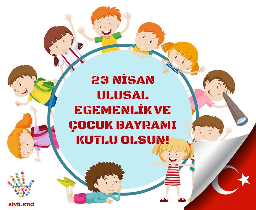 Ulu önder Mustafa Kemal Atatürk’ün çocuklara armağan ettiği 23 Nisan Ulusal Egemenlik ve Çocuk Bayramımız kutlu olsun 🇹🇷🇹🇷🇹🇷 #23nisan #23nisanulusalegemenlikveçocukbayramı #ulusalegemenlikveçocukbayramı