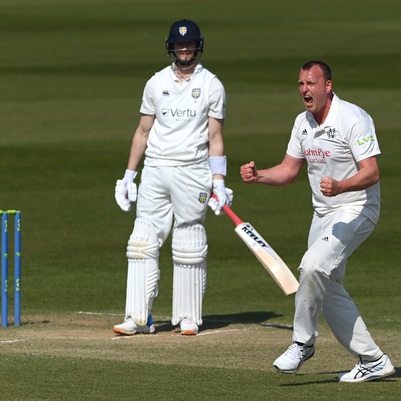 TrentBridge's tweet photo. REPORT | Ben Slater doubled up before wickets were shared around as Nottinghamshire sealed a three-day win over Durham at the Riverside.
Read π
#DurvNotts