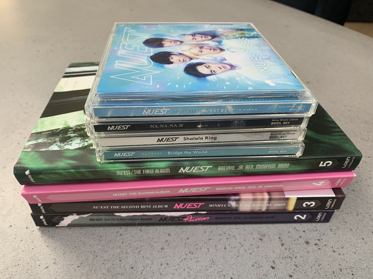eternity3701's tweet photo. We have in stock (limited):

Action, Hello, Sleep talking, re:birth, bridge the world, shalala ring, na na na, the best in korea, who you, the table v3 (unsealed, no pc)

FACE, Q is, canvas sold out 🥺

Please msg if you are looking for something 😊 https://t.co/CIqrl6idHp