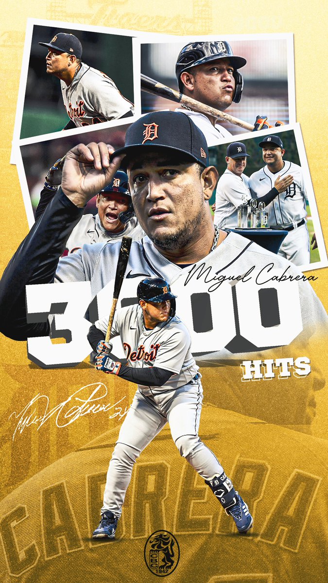 Hoy no eres rival. Eres leyenda. 

Felicidades a Miguel Cabrera, primer venezolano con 3⃣0⃣0⃣0⃣ hits en MLB

Nuestro beisbol tiene una nueva efeméride 🇻🇪🇻🇪🇻🇪 #Miggy3000