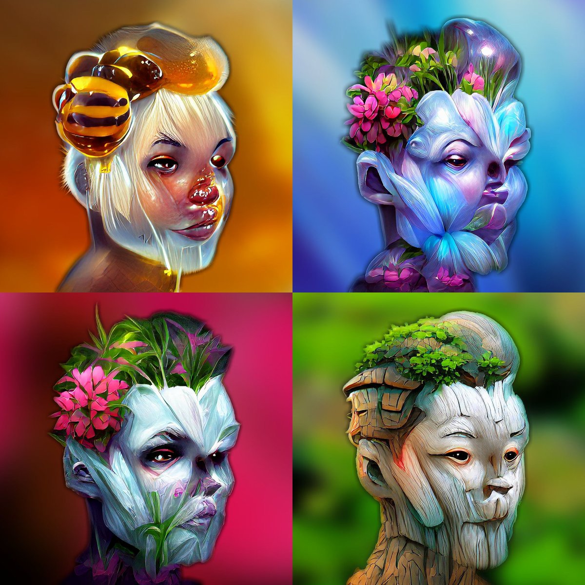 Today's theme!!
🐝🌺 LIFE 🏝️🏞️
   
Which of these 4 is your favorite mahavatar?
Comment down below 👇

🔥 Bonus: First 1000 followers get whitelisted and OG role on discord.

#NFT #nftart #Solana #MagicEden #opensea #NFTcollection #nfts