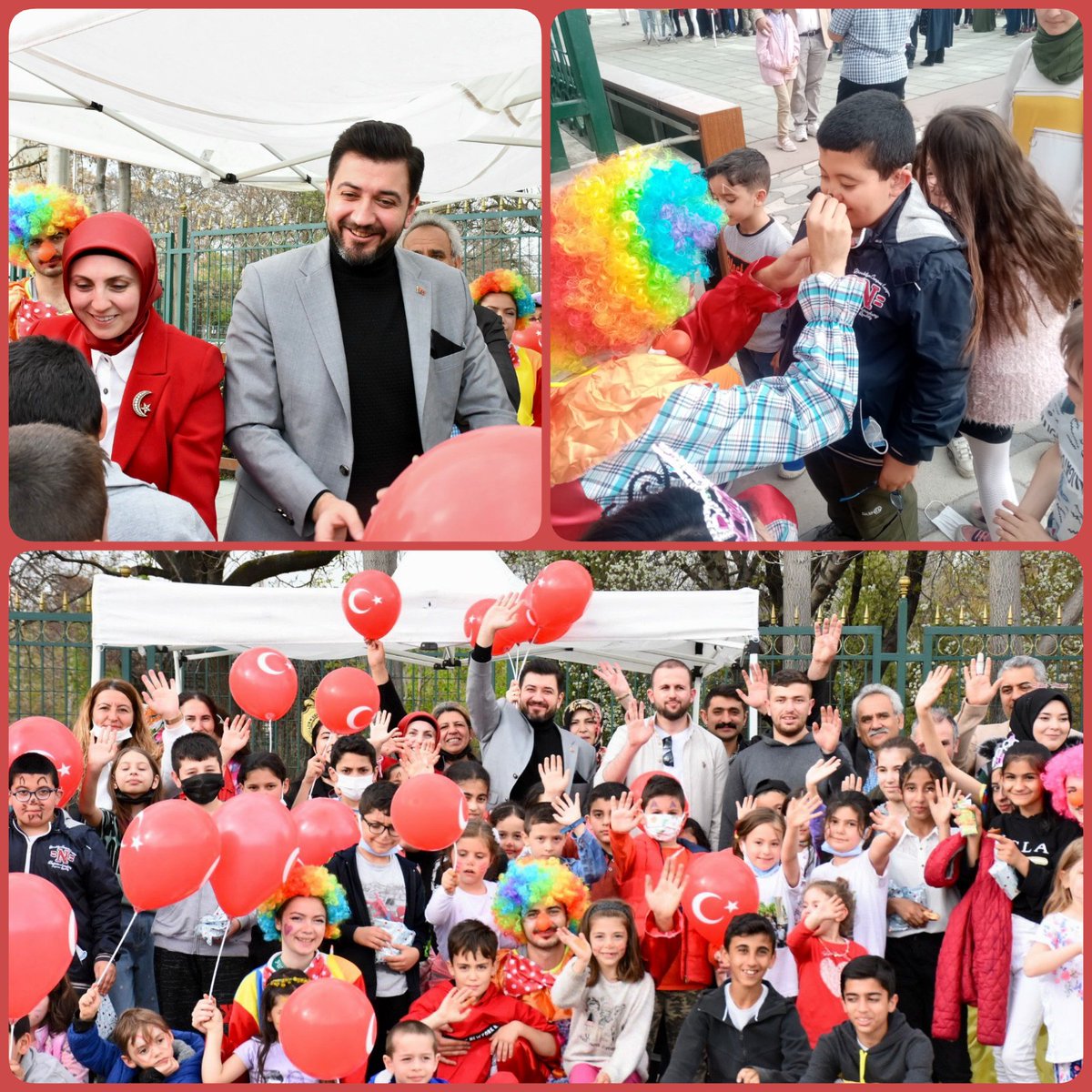 SedaOgulmus_'s tweet photo. Çocuklarımız için coşkuyla kutlayacağımız bayramların daim olması umuduyla, İlçemizde dünyamızı renklendiren miniklerimize 👫 hediyelerimizi takdim ettik.🎁

Heyecanları görülmeye değerdi..🥰

#23NisanKutluOlsun 🇹🇷 https://t.co/mgbNhMNgUp