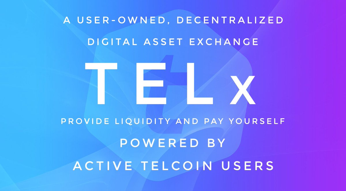 DWB124's tweet photo. #TELx 💎 powered by active #Telcoin users $TEL the 🌍

#SendMoneySmarter $TEL $DFX $MATIC $QUICK $BAL $ETH #PowerSix🔥 $BTC @TELxCommunity https://t.co/hqzQMo77uQ