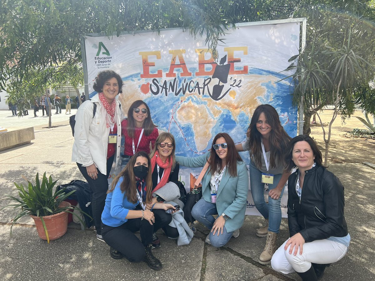 almupinos's tweet photo. Continuando con nuestro viaje @EABE2020 #EABE2022 con @PaquiCara  @FernandezSigler @Maribel29377804 #grupo33 @EscuelaPBL https://t.co/jHjfQCiHsv
