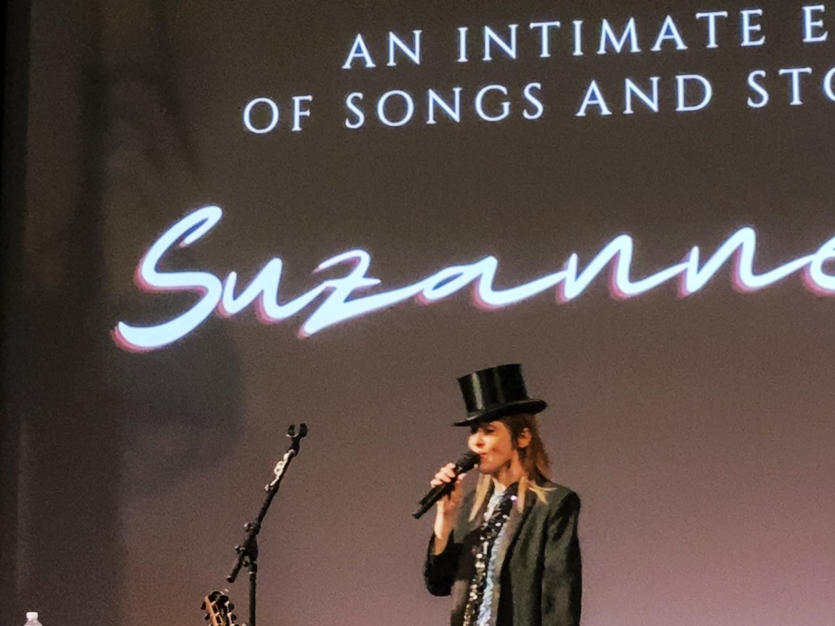 Vision, talent and confidence.  Suzanne Vega in Phoenixville last night.  One of our great songwriters. Looking forward to her film premiered at SXSW.  #suzyv #sxsw