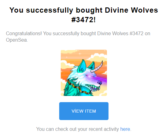 ech0peth's tweet photo. bought one more few days ago, gang continues to grow.
Big staking update is just live dont forget to check. also go check their marketplace which you can burn $fang tokens and claim wl spots
@DivineWolves_
#nft #nfts #NFTCommmunity #NFTGiveaway #divinewolves #eth #BTC https://t.co/FXRf0ScoTB