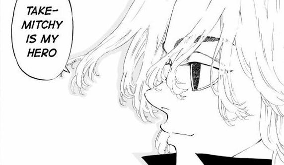daisymitchy's tweet photo. If Takemichi has a million admirers, then I am one of them. If Takemichi has ten admirers, then I am one of them. If Takemichi has only one admirer then that's not me. That's Mikey. https://t.co/XHwVQ7a7q0
