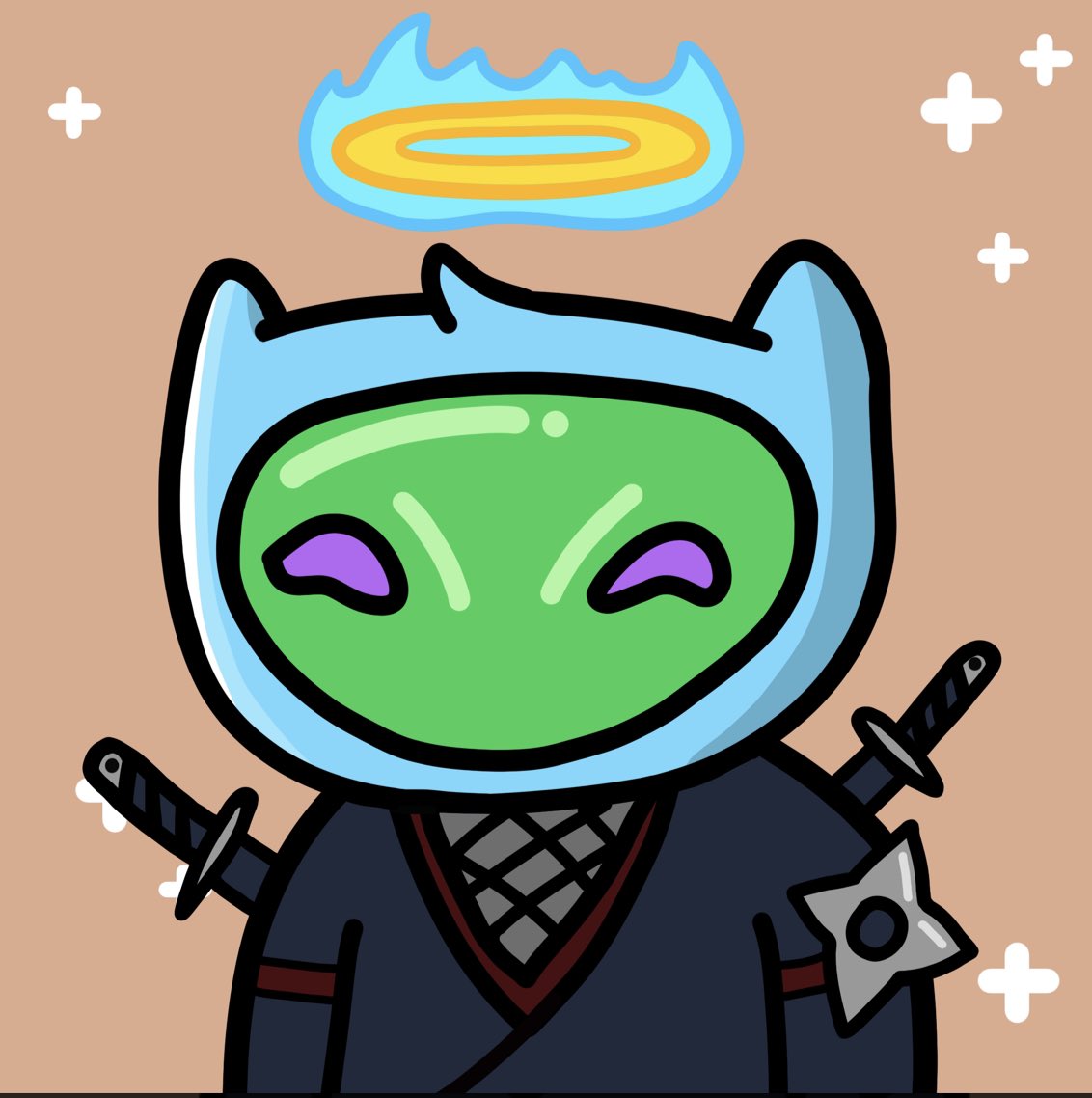 H0PtheD0N's tweet photo. @RaffiDEth @SpacebooNFT I jumped in the portal and convinced some boos to come back and fight for the the cause! @TheElementNFT opens a portal today and guess where weβre going π #LostAF and #HeyeAF https://t.co/5Pcpz8laqi