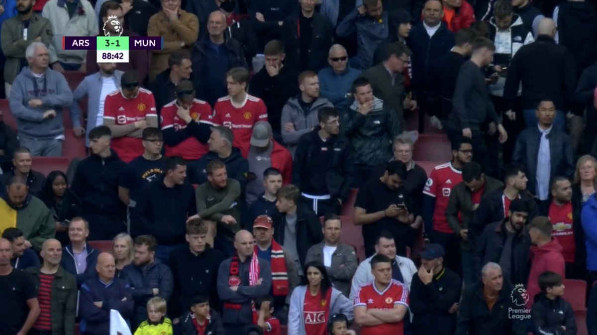 jacksarfo's tweet photo. Arsenal truly unstoppable 3:1  but Man united didn’t disappoint anyway. They were a bit unlucky. https://t.co/zLFXdUUdVN