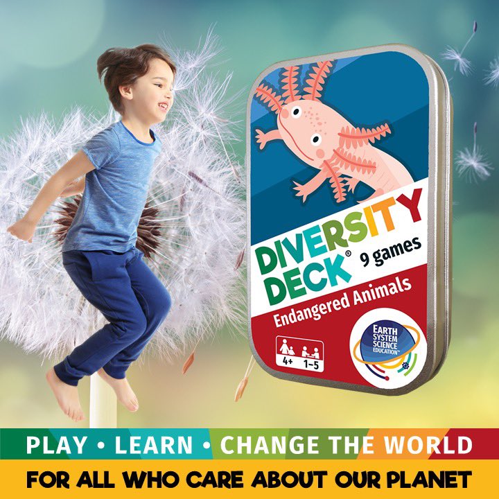 DIVERSITY DECK® #Endangered #Animals

👉 The #ultimate #CardGame for everyone who #lovelearning about the world's #rarest and most #amazingcreatures and what we can do to #protect them!